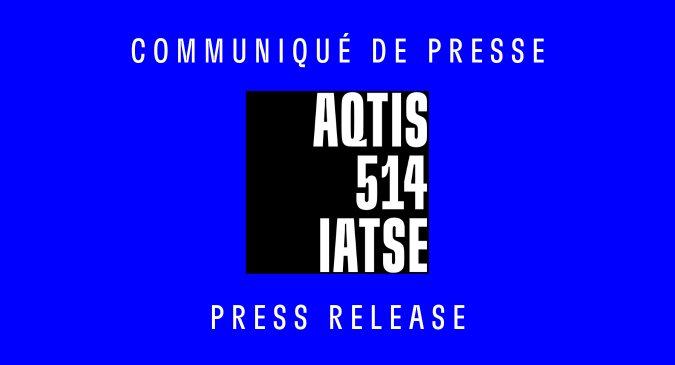 AQTIS 514 IATSE signs new agreements with AQPM